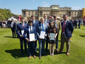 Gold DofE presentation at Buckingham Palace